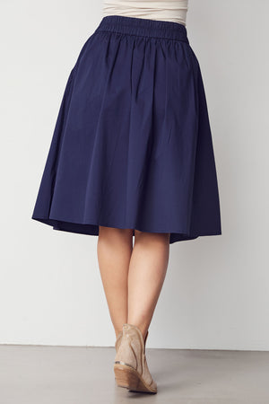 I SAY Sigga Skirt Skirts 640 Navy