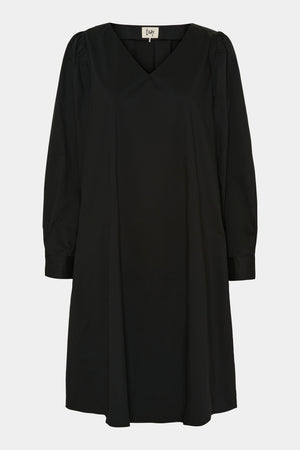 I SAY Sigga V-Neck Dress Dresses 900 Black