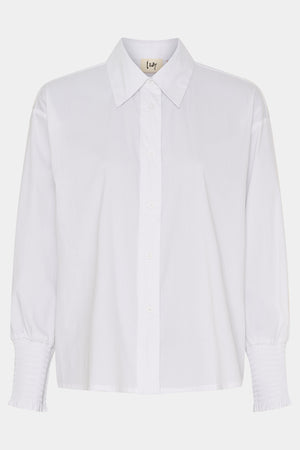I SAY Sigga Wide Shirt Shirts 100 White