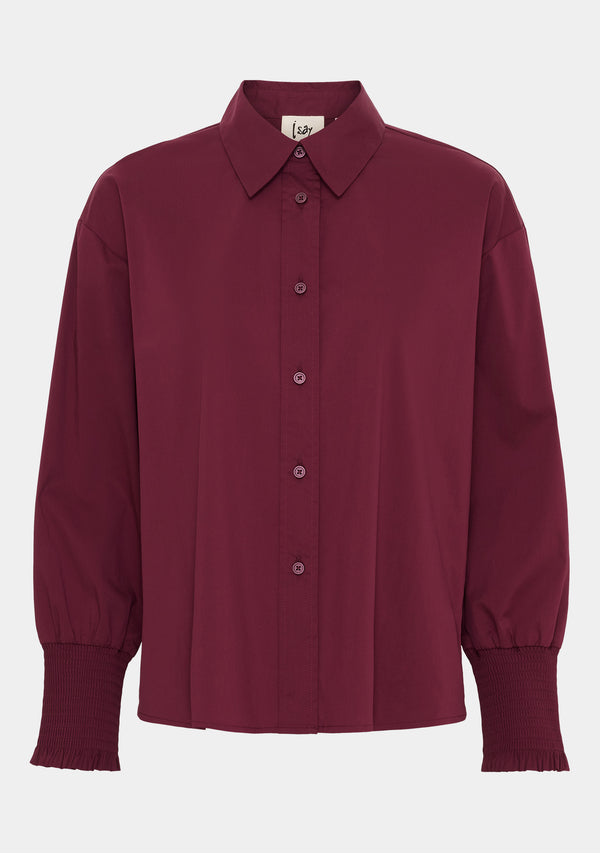 I SAY Sigga Wide Shirt Shirts 434 Wine