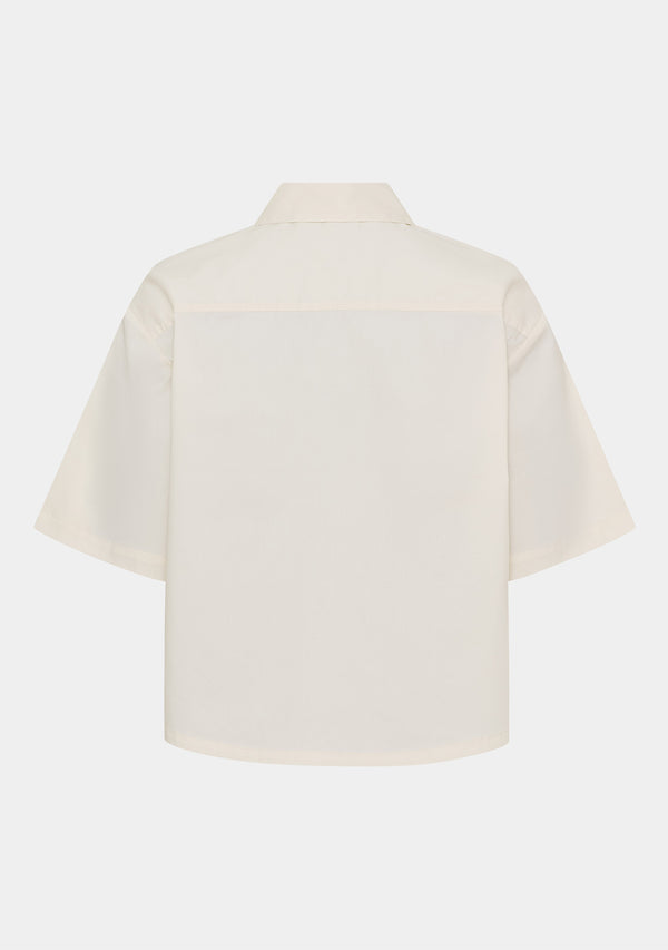 I SAY Sigga s/s Shirt Shirts 146 Cream