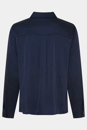 I SAY Steff Basic Shirt Shirts 640 Navy