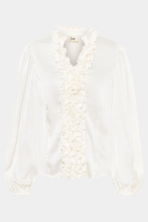 I SAY Steff Blouse Blouses 101 Broken White