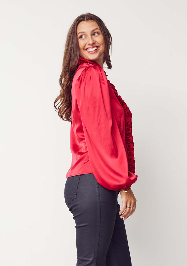 I SAY Steff Blouse Blouses 404 Red
