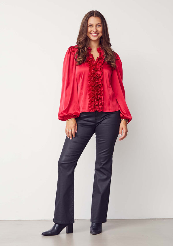 I SAY Steff Blouse Blouses 404 Red