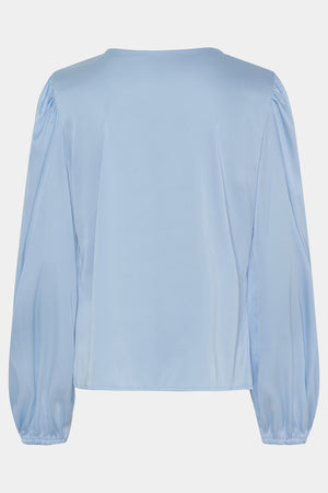 I SAY Steff Flounce Blouse Blouses 619 Light Blue