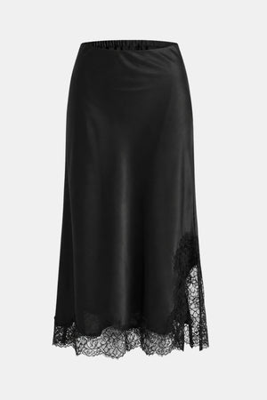 I SAY Steff Lace Skirt Skirts 900 Black