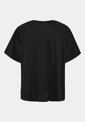 I SAY 	Steff s/s Blouse Blouses 900 Black