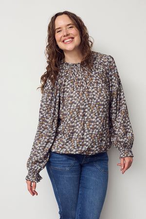 I SAY Tanna Blouse Blouses M15 Grey Fall