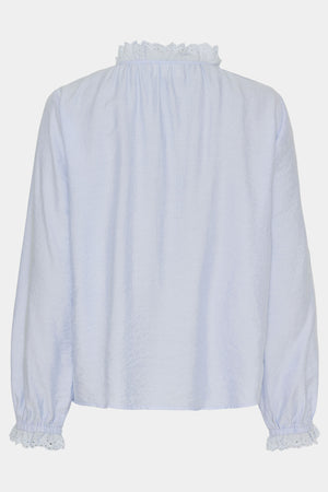 I SAY Tiff Lace Blouse Blouses 619 Light Blue