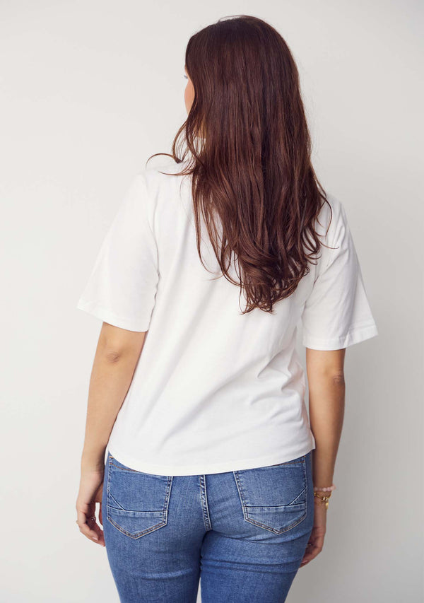 I SAY Tinni Basic T-Shirt T-Shirts 100 White