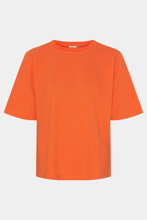 I SAY Tinni Basic T-Shirt T-Shirts 245 Warm Orange