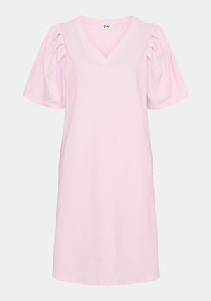 I SAY Tinni V-Neck Dress Dresses 516 Pink