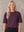 I SAY Tinni s/s T-Shirt Basics 419 Aubergine