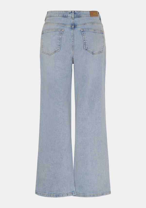 I SAY Torino Highwaist Jeans Pants 670 Blue Wash Denim