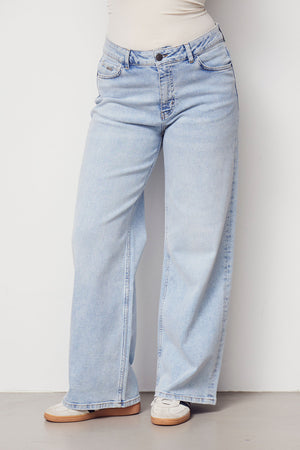 I SAY Torino Highwaist Jeans Pants 670 Blue Wash Denim