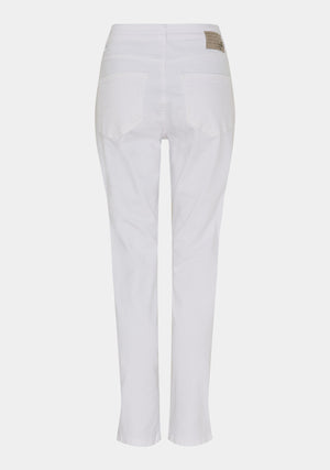 I SAY Udine Slim Pant Pants 100 White