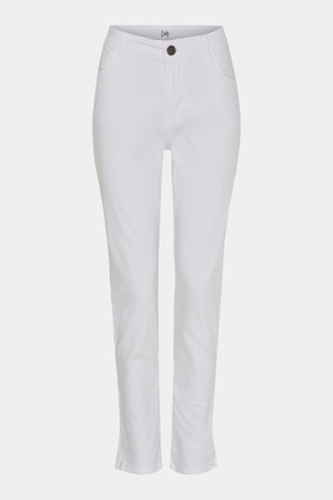 I SAY Udine Slim Pant Pants 100 White