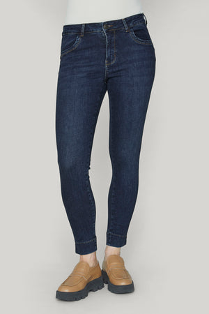 I SAY Verona Basic Jeans Pants 693 Denim Blue Unwashed