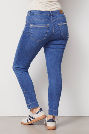 I SAY Verona Deco Jeans Pants 682 Denim Wash