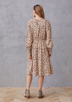 I SAY Annica Classic Dress Dresses 046 Autumn Flower