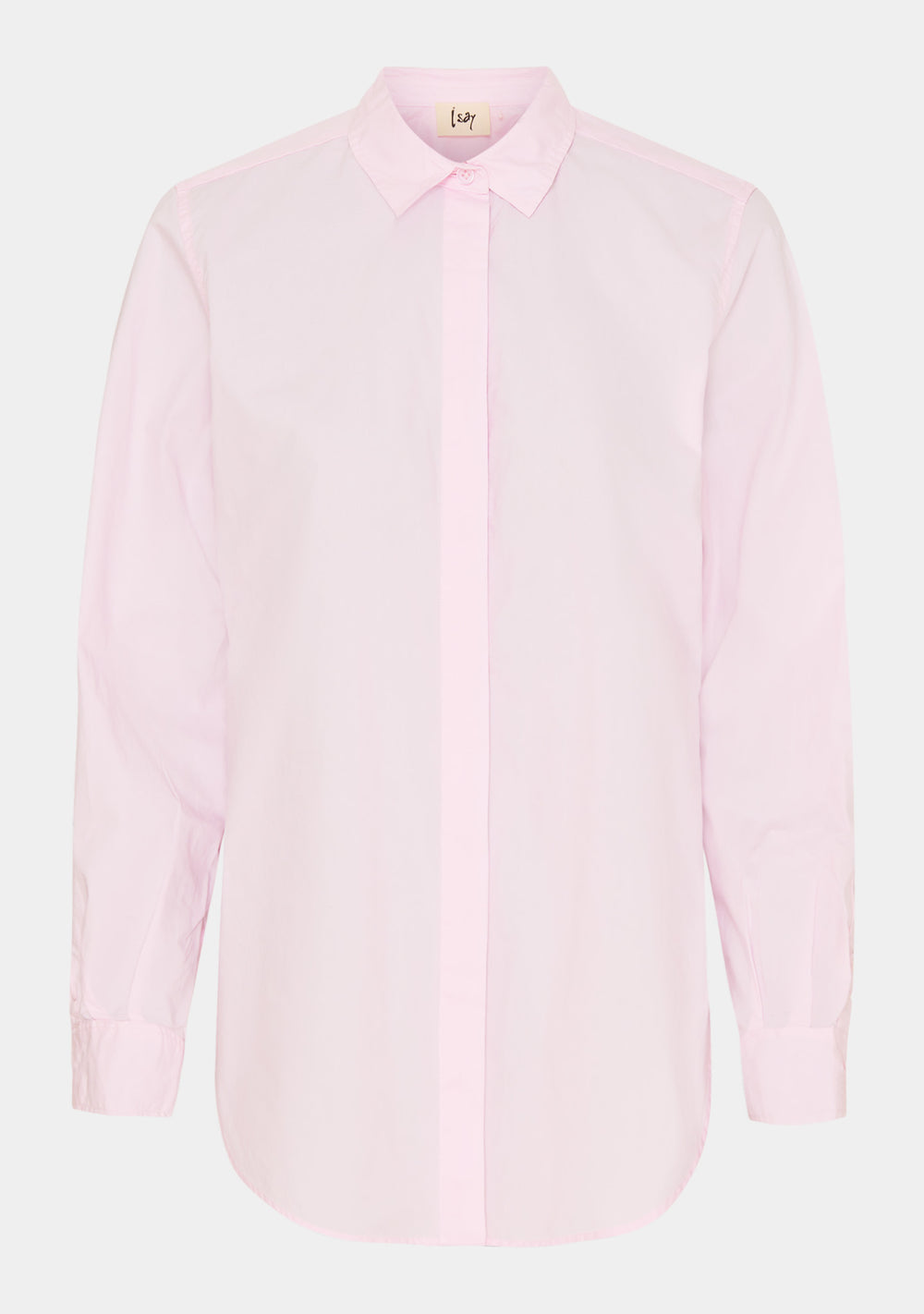 I SAY Bellis Long Shirt Shirts 503 Light Rose