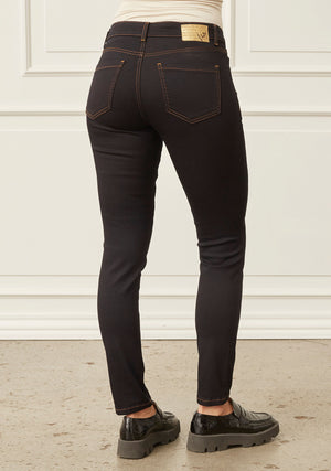I SAY Lido Jeans Pants 672 Blue Black Denim