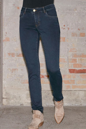 I SAY Lido Jeans Pants 693 Denim Blue Unwashed