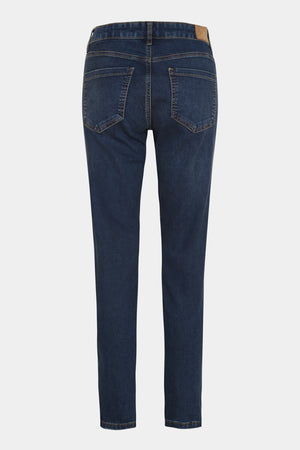 I SAY Lido Zip Jeans Pants 652 Dark Lido Wash