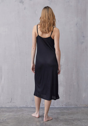 I SAY Nugga Long Underdress Dresses 900 Black