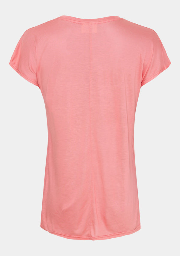 I SAY Nugga V-Neck T-Shirt T-Shirts 407 Autumn Rose