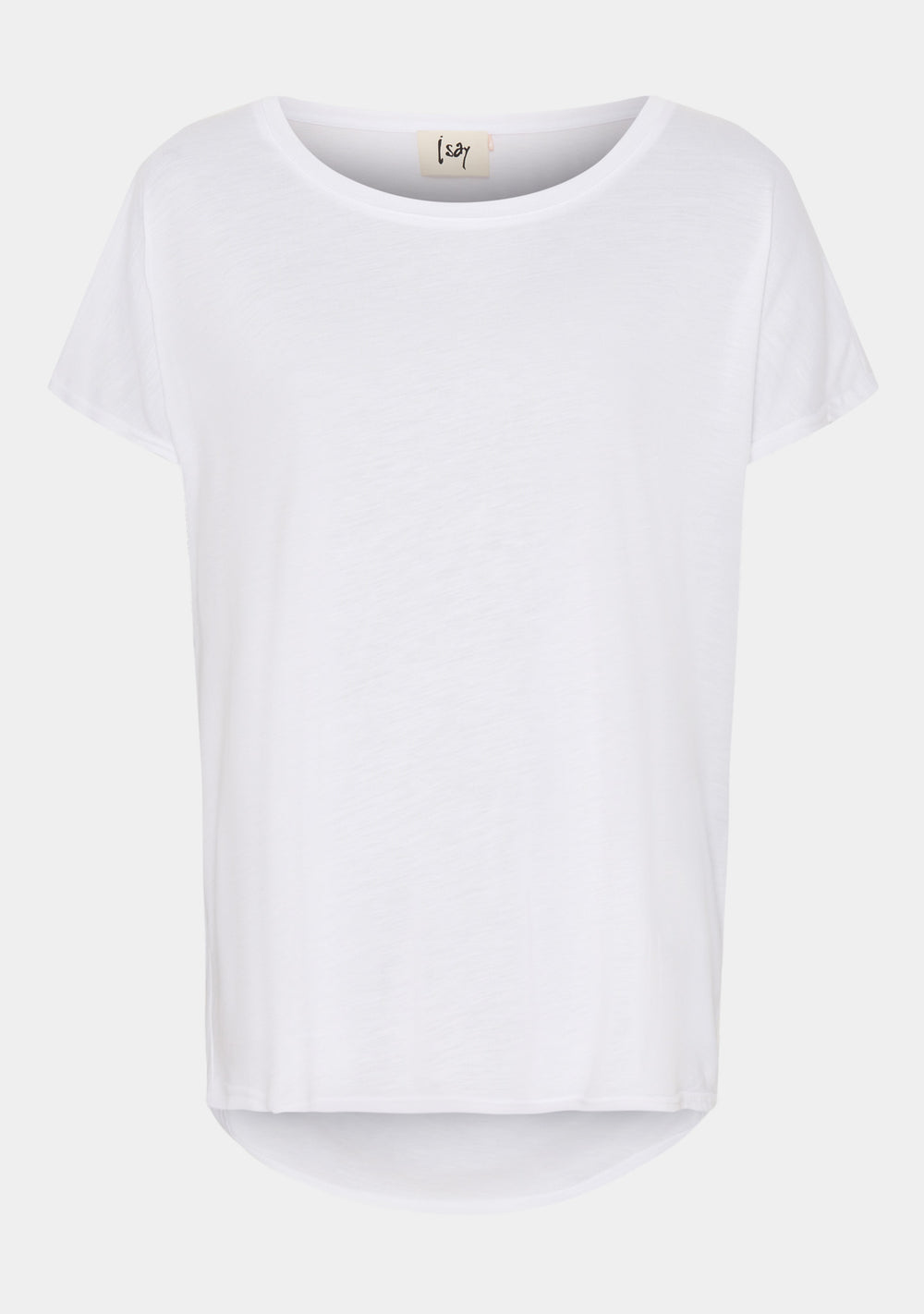 I SAY Nugga Viscose T-Shirt T-Shirts 100 White