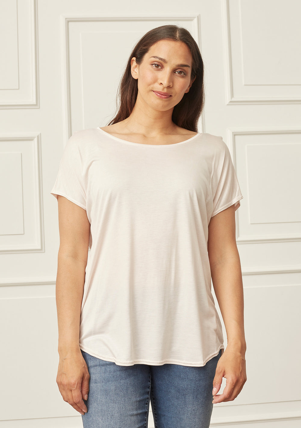 I SAY Nugga Viscose T-Shirt T-Shirts 503 Light Rose