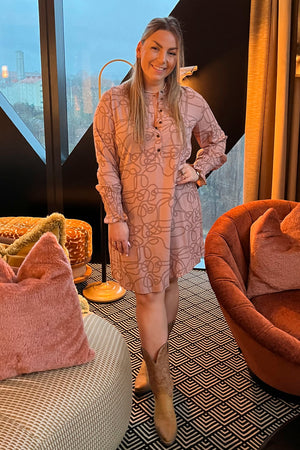 I SAY Otelia Printed Tunic Dresses K96 Rope Print