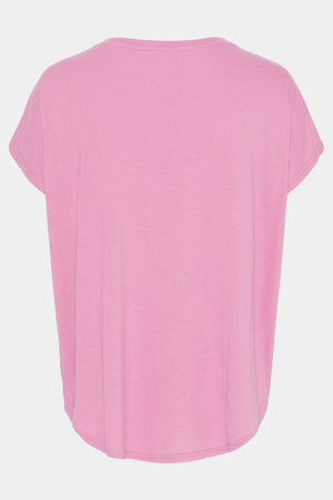 I SAY Tess O-Neck T-Shirt T-Shirts 516 Pink